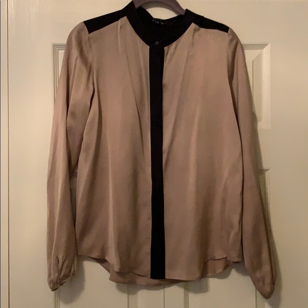 Theory Silk Blouse-Size Medium